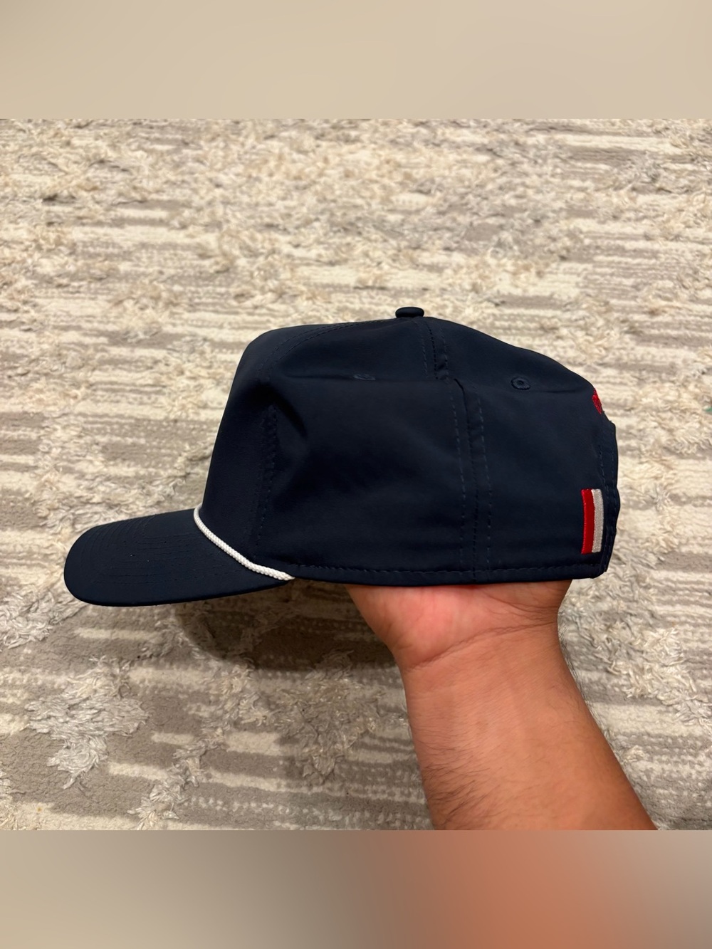 Rhoback Performance Rope Hat Golf Adjustable Embroidered Adjustable - Picture 4 of 8